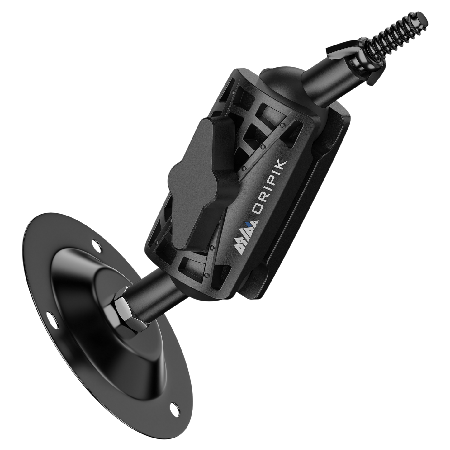 Oripik Adjustable Camera & Solar Panel Mount – 360° Dual Ball Joint