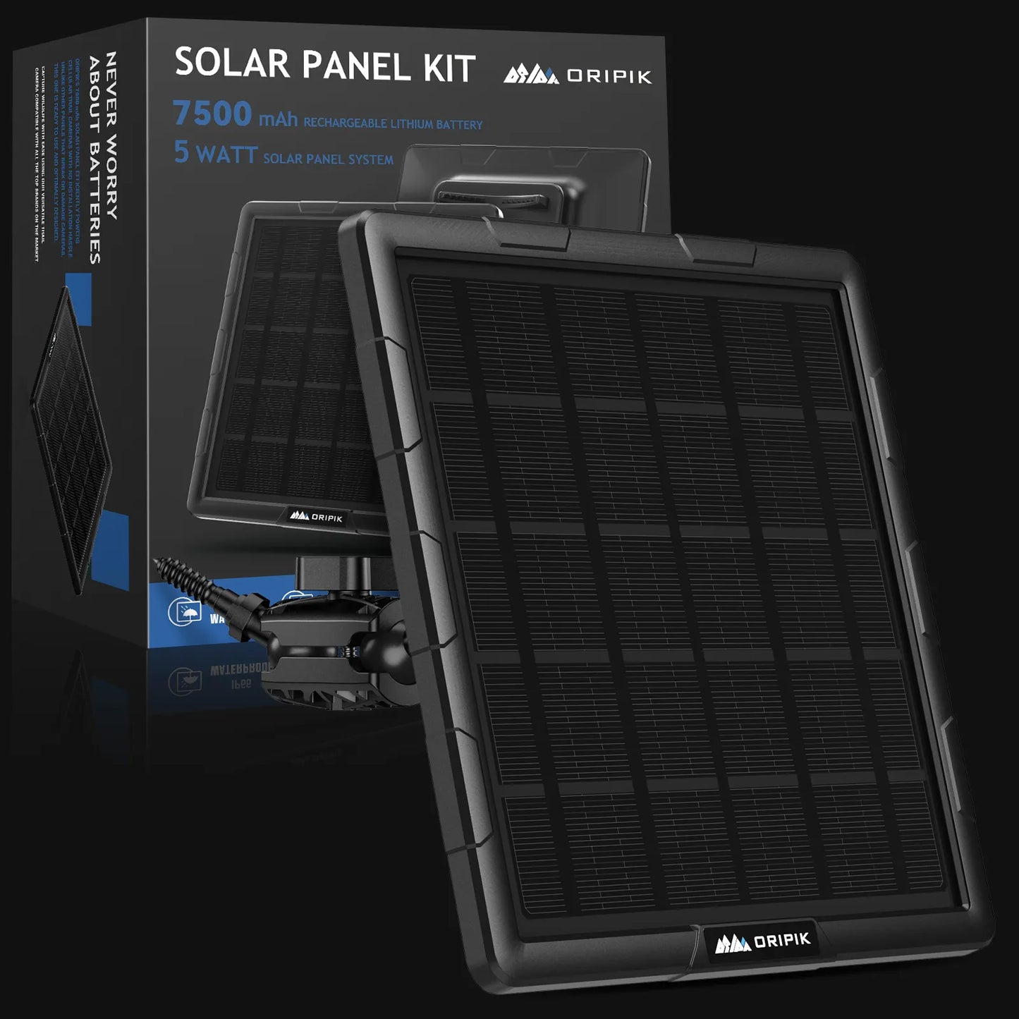 Oripik 5W Solar Panel Charger