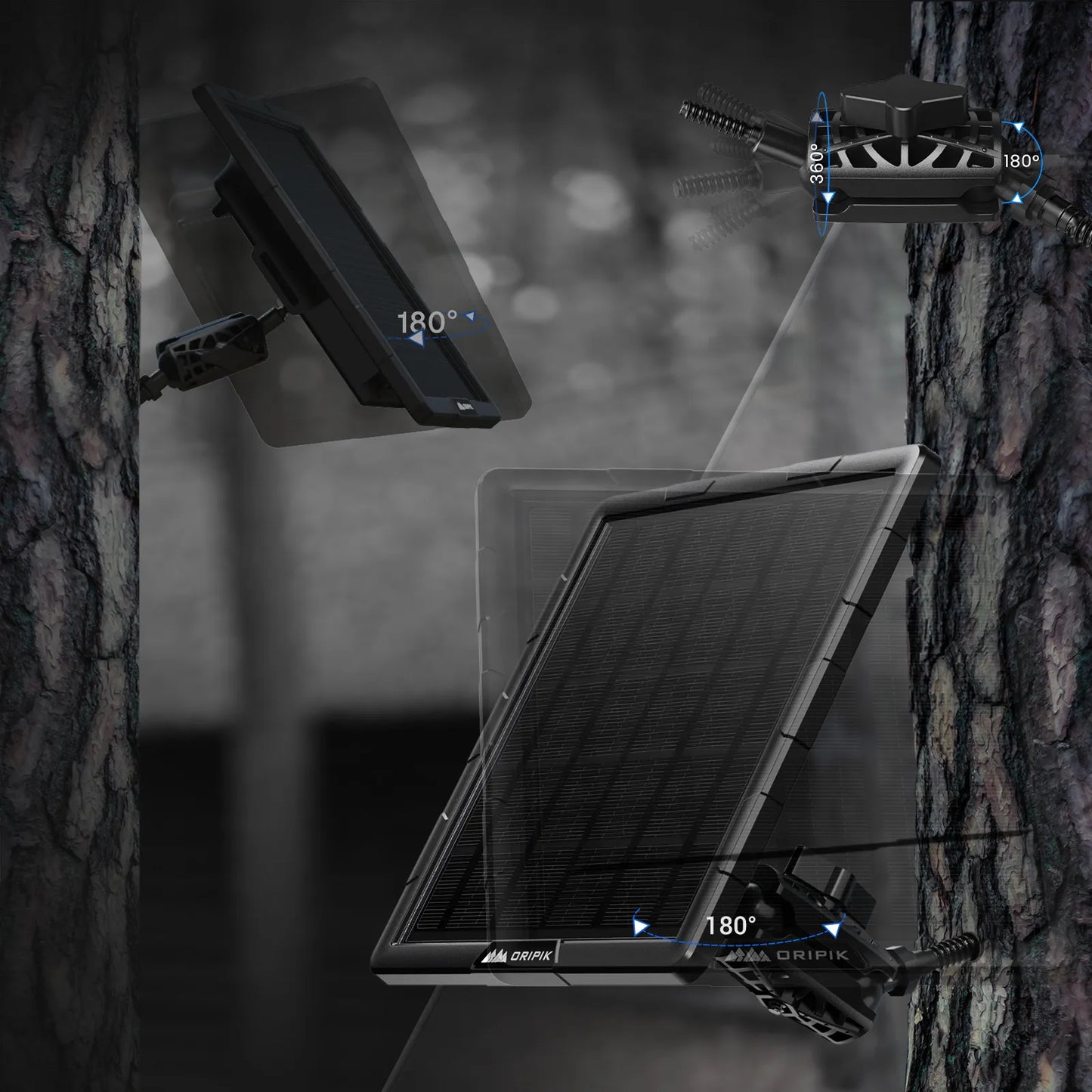 Oripik 5W Solar Panel Charger