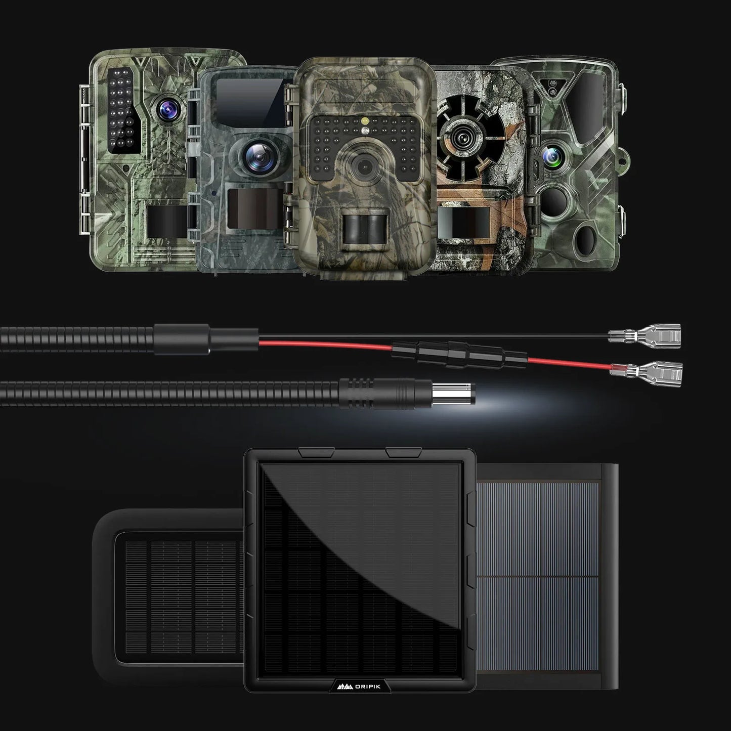 Oripik Trail Camera Power Cord