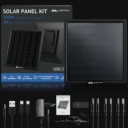 10W Solar Lithium Battery Charger